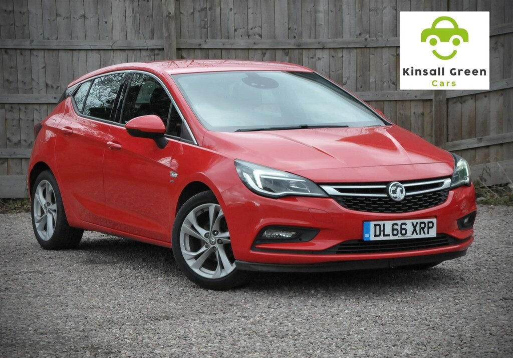 Compare Vauxhall Astra 1.4I Turbo Sri Euro 6 DL66XRP Red