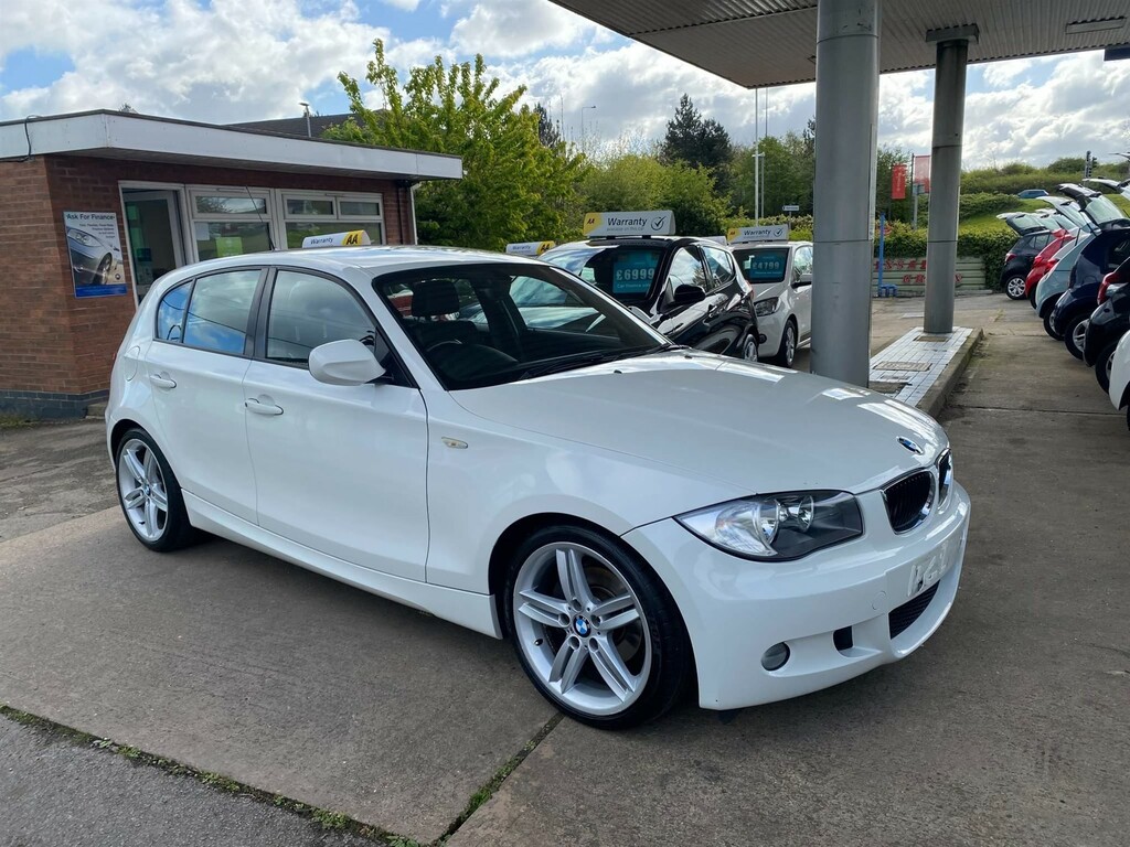 BMW 1 Series 2.0 M Sport Euro 5 Ss White #1