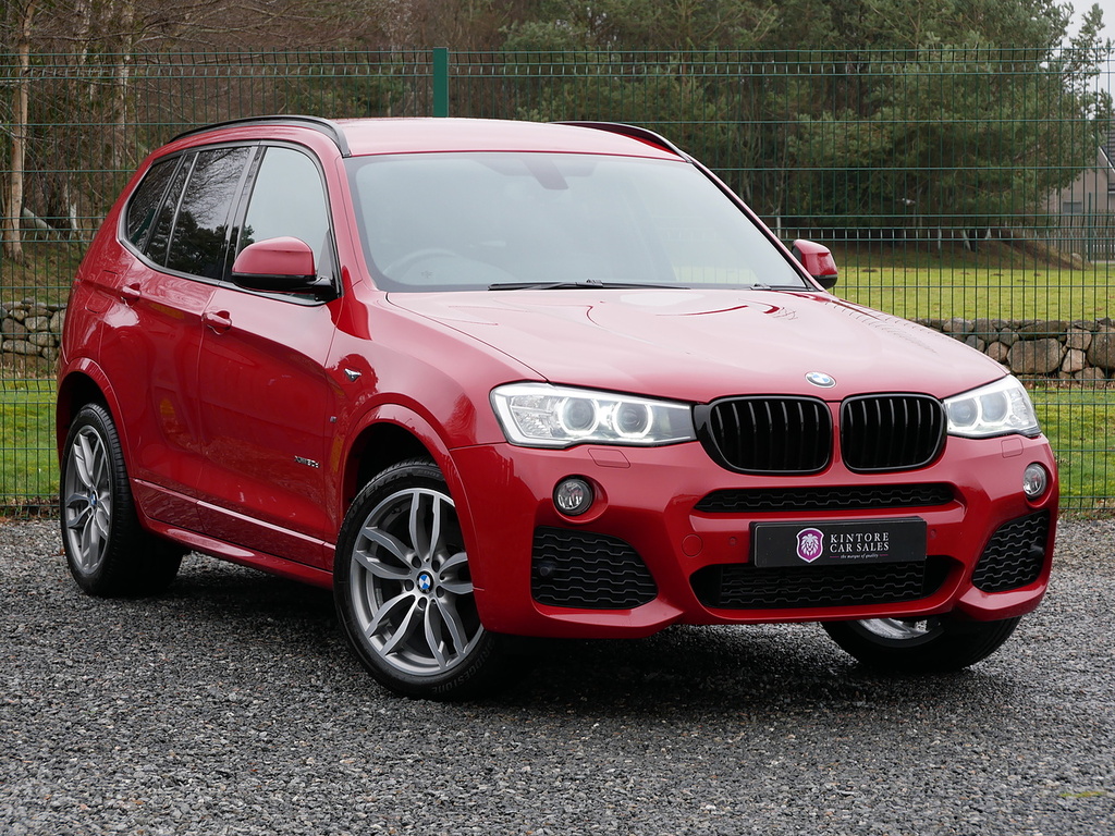 BMW X3 3.0 30D M Sport Xdrive, U2778 Ulez Red #1