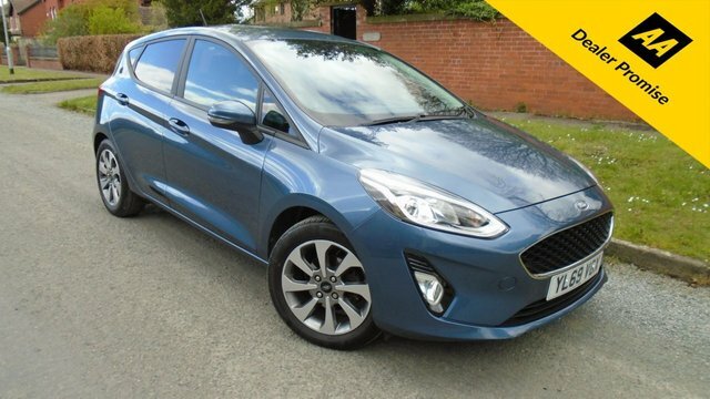 Compare Ford Fiesta 1.0 Trend 94 Bhp YL69VGX Blue