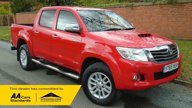 Toyota HILUX 3.0 Invincible 4X4 D-4d Dcb 169 Bhp Red #1