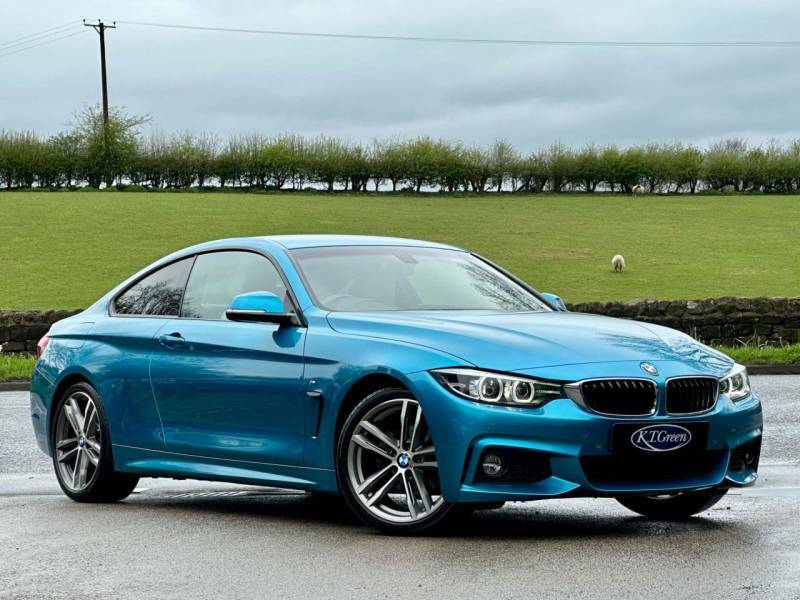 Compare BMW 4 Series 420I M Sport RE18VVD Blue