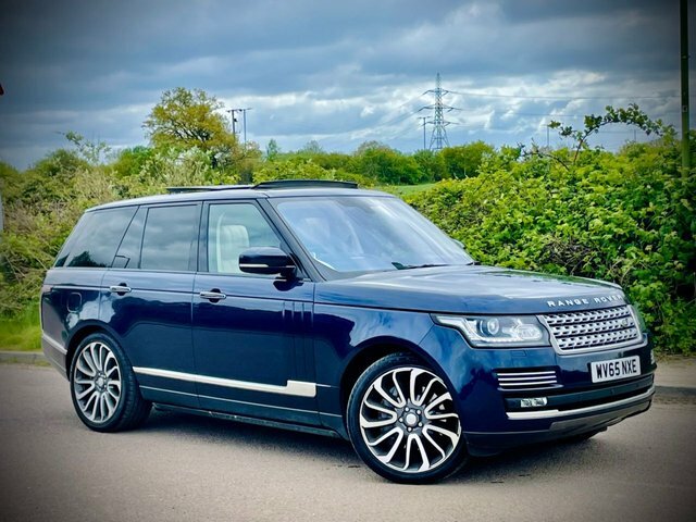 Compare Land Rover Range Rover Sdv8 Autobiography WV65NXE Blue