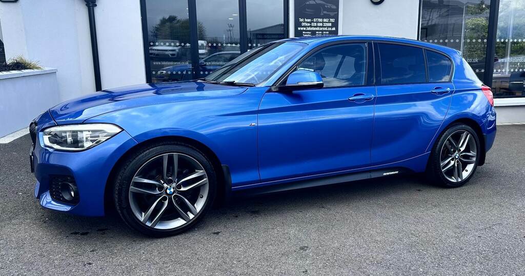 BMW 1 Series 120D M Sport Blue #1