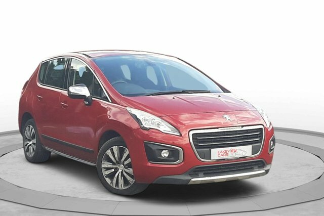 Compare Peugeot 3008 1.6 Hdi Active 115 Bhp BF14HJC Red