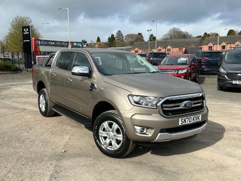 Compare Ford Ranger Pick Up Double Cab Limited 1 2.0 Ecoblue 170 SN70KVK Silver