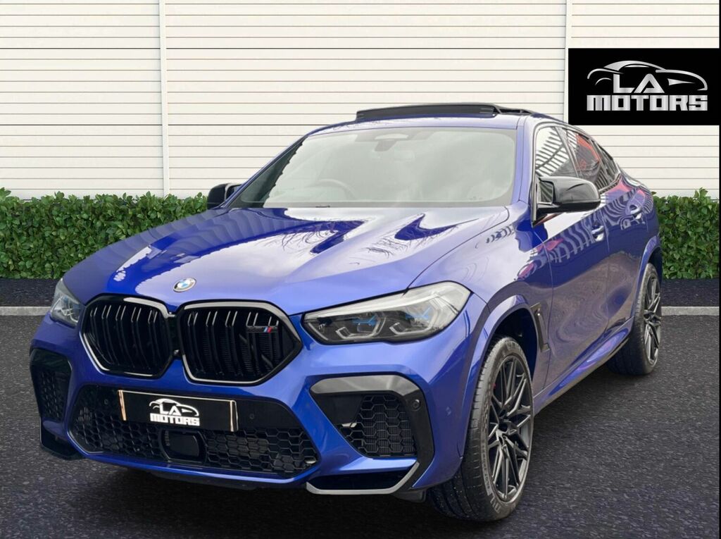 Compare BMW X6 4X4 4.4I V8 Competition Xdrive Euro 6 Ss 5 YG71TYW Blue