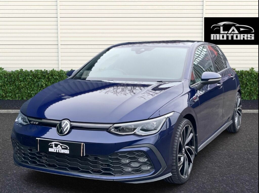 Volkswagen Golf Hatchback 2.0 Tdi Gtd Dsg Euro 6 Ss 20212 Blue #1