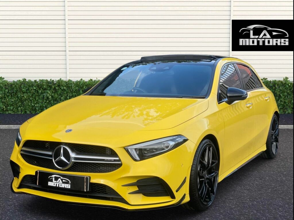 Mercedes-Benz A Class Hatchback 2.0 A35 Amg Premium Plus 7G-dct 4Matic Yellow #1