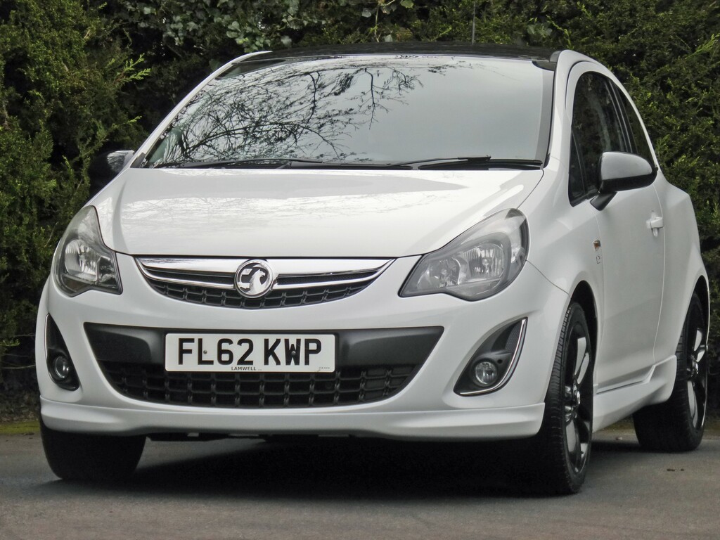 Compare Vauxhall Corsa 1.2 Limited Edition FL62KWP White