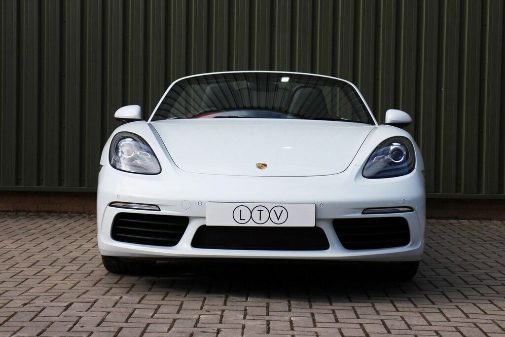 Compare Porsche 718 Convertible VU66XDB White
