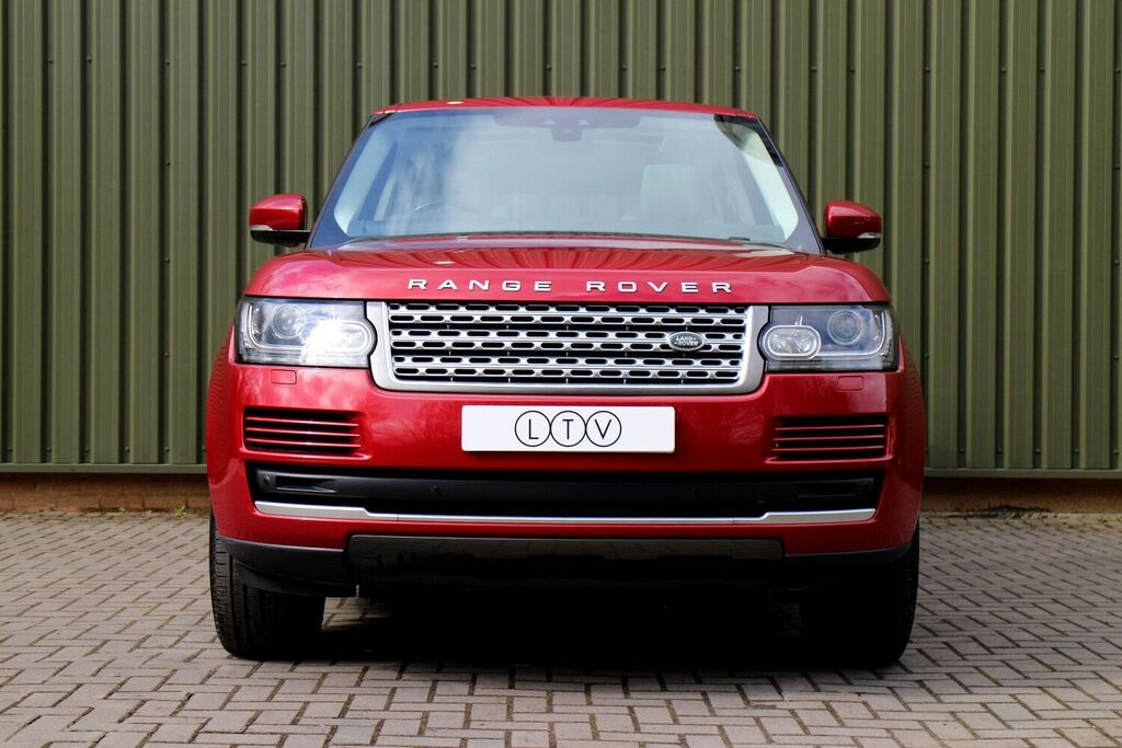 Land Rover Range Rover Suv Red #1