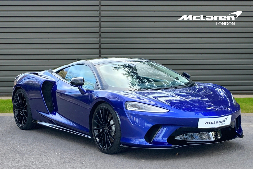 Compare McLaren GT V8 Ssg HG21UVL Blue