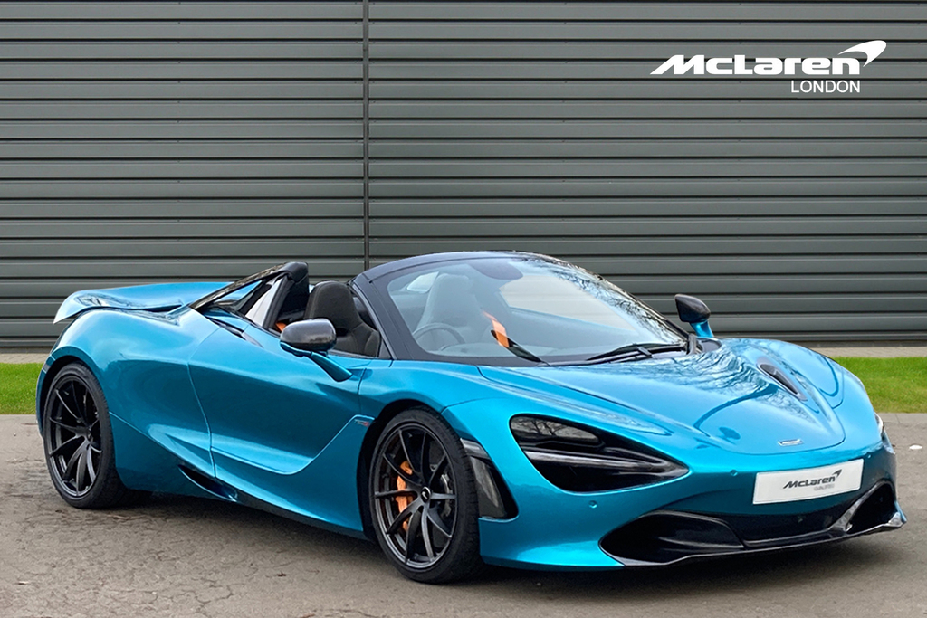 Compare McLaren 720S V8 Ssg LG69WLP Blue