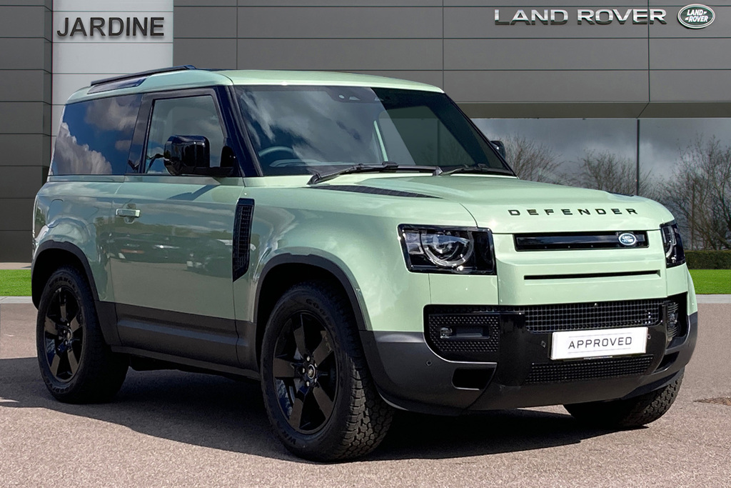 Compare Land Rover Defender 90 3.0 D300 75Th Limited Edition 90 KJ23DMX Green