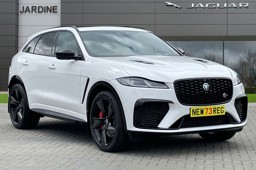 Compare Jaguar F-Pace 5.0 V8 550 Svr Awd Panoramic Roof  White