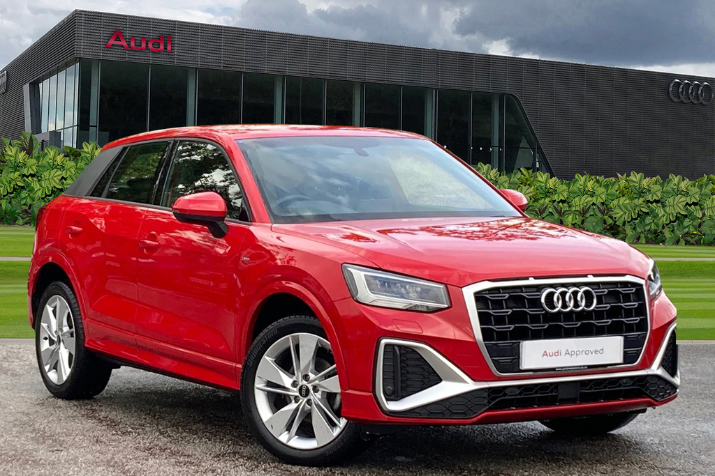 Compare Audi Q2 S Line 30 Tfsi 110 Ps 6-Speed ML71FGJ Red