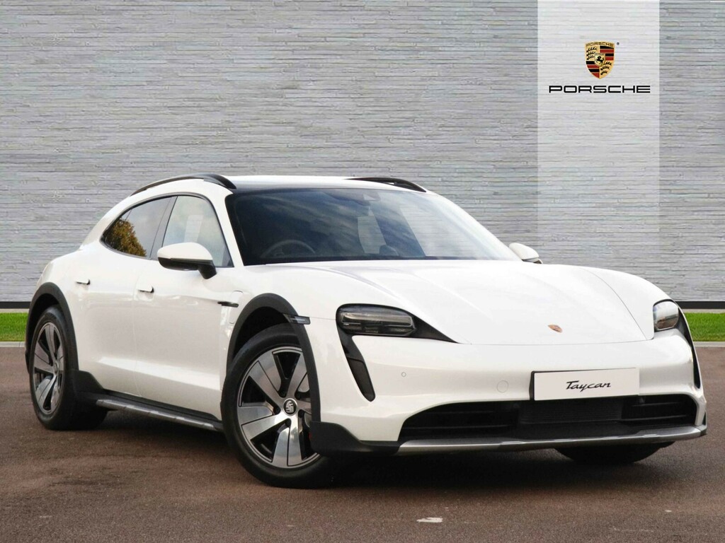 Compare Porsche Taycan 420Kw 4S 93Kwh 75 Years5 Seat EY24ZKU White