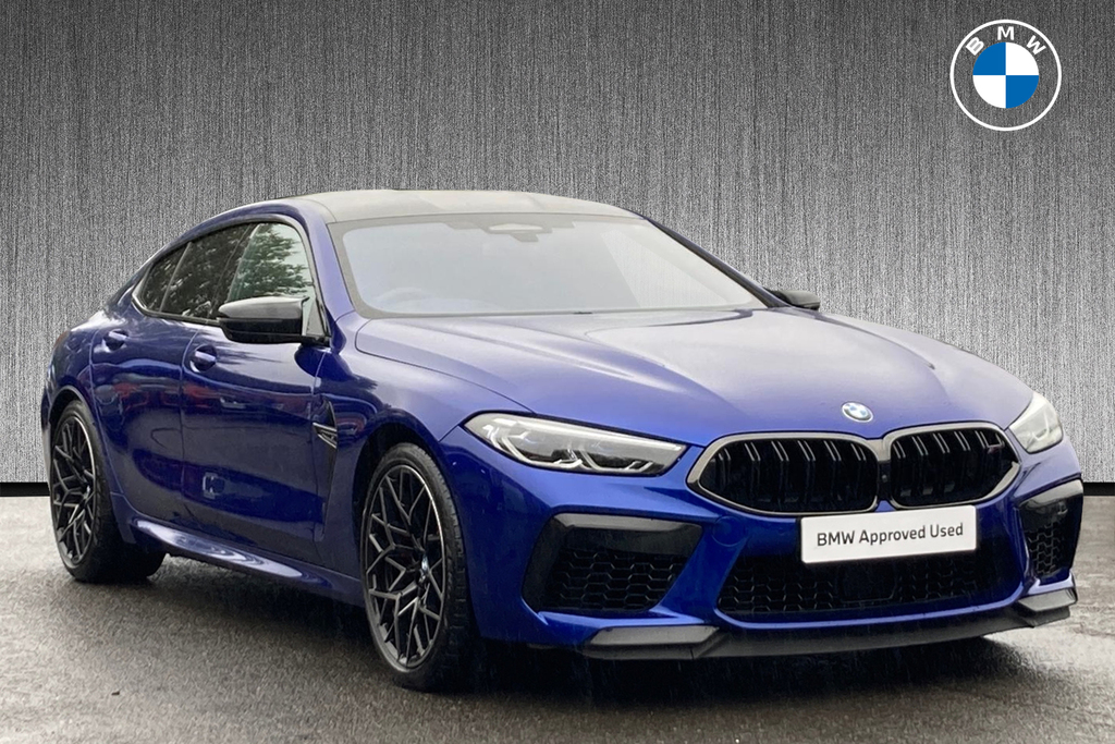 Compare BMW M8 M8 Competition Gran Coupe Y8PRT Blue