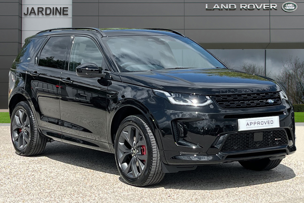 Compare Land Rover Discovery Sport 1.5 P300e R-dynamic Hse 5 Seat GM23PXW Black