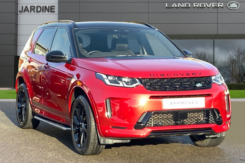 Compare Land Rover Discovery Sport 1.5 P300e R-dynamic Se 5 Seat RO23NWM Red