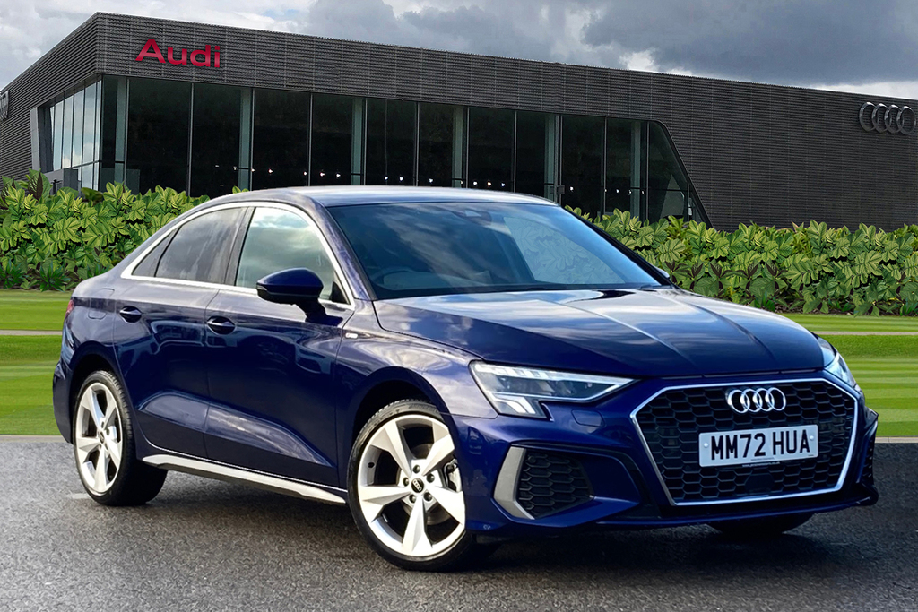 Compare Audi A3 S Line 30 Tfsi 110 Ps 6-Speed MM72HUA Blue
