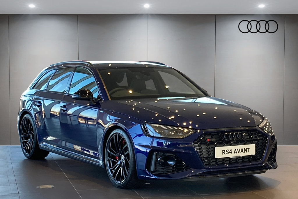 Compare Audi RS4 Avant Audi Rs 4 Avant Carbon Black 450 Ps Tiptronic  Blue