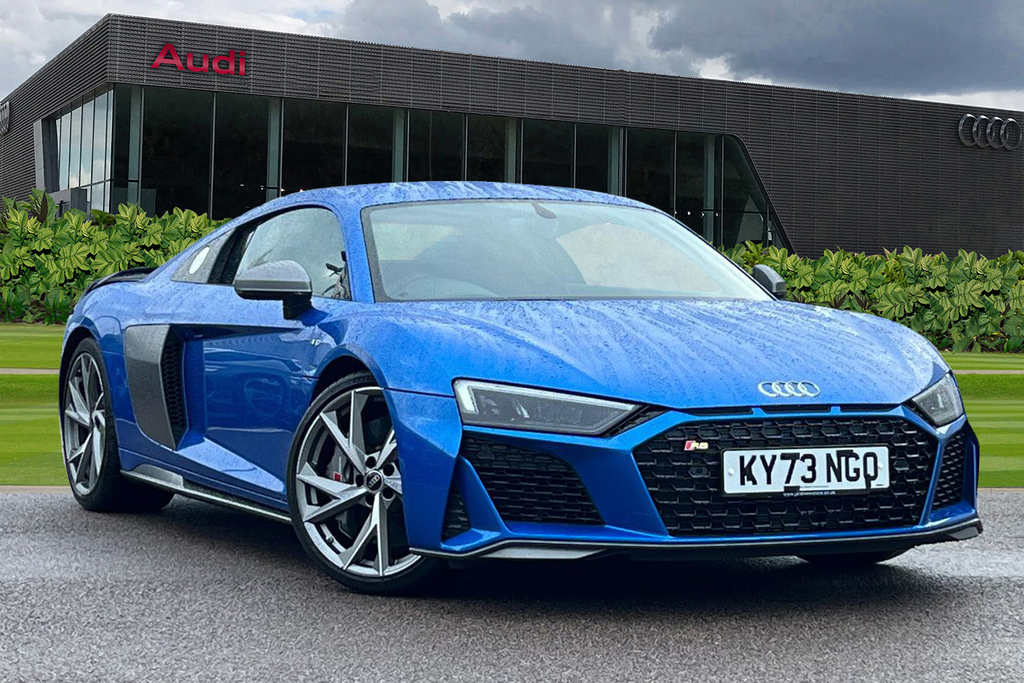 Compare Audi R8 V10 Performance Quattro 620 Ps S Tronic KY73NGO Blue
