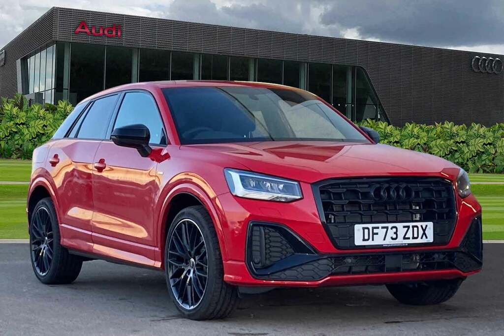 Compare Audi Q2 Black Edition 30 Tfsi 110 Ps 6-Speed DF73ZDX Red