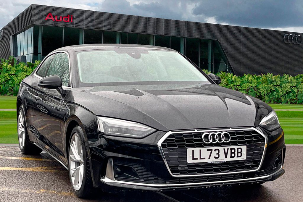 Compare Audi A5 Coup- Sport 35 Tfsi 150 Ps S Tronic LL73VBB Black