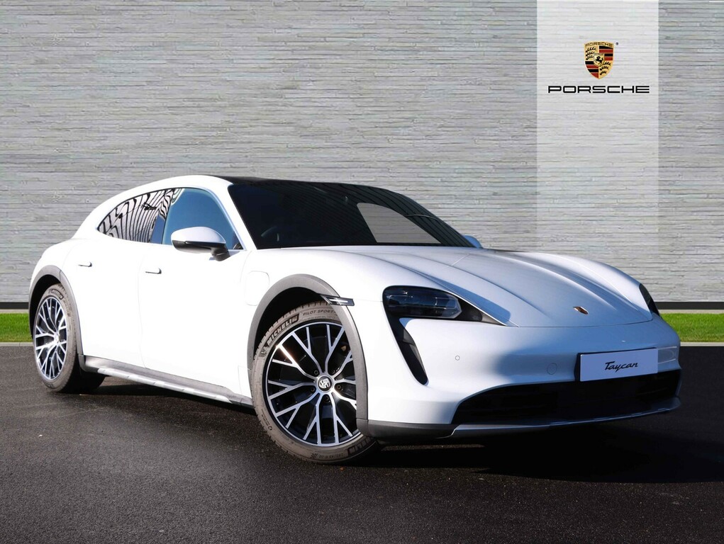 Compare Porsche Taycan 420Kw 4S 93Kwh  White