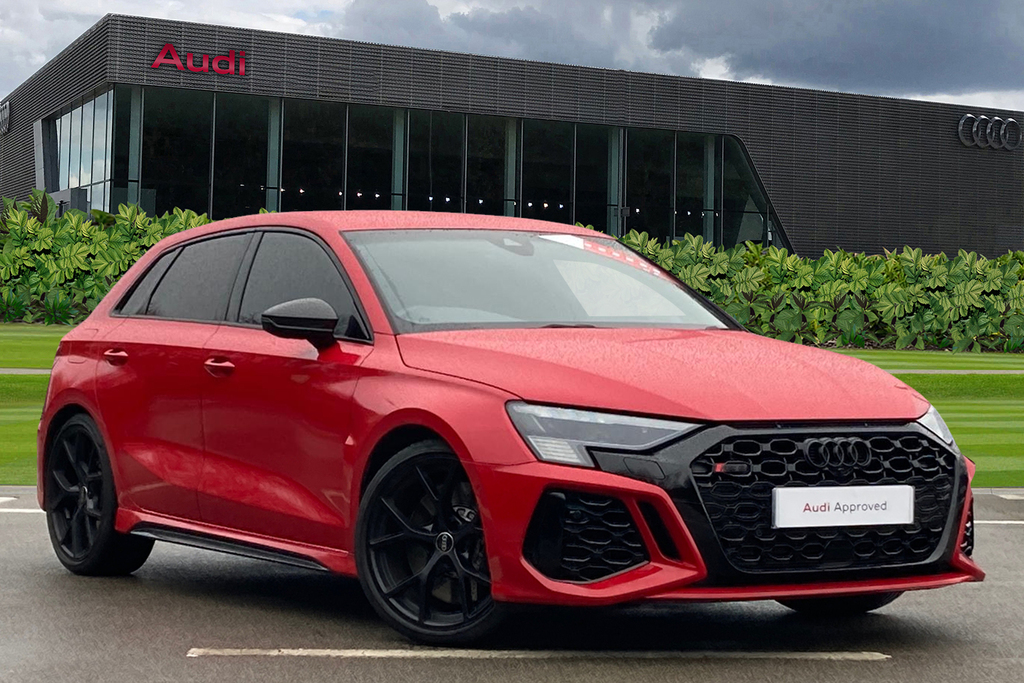 Audi RS3 Rs 3 Sportback Carbon Black 400 Ps S Tronic Red #1