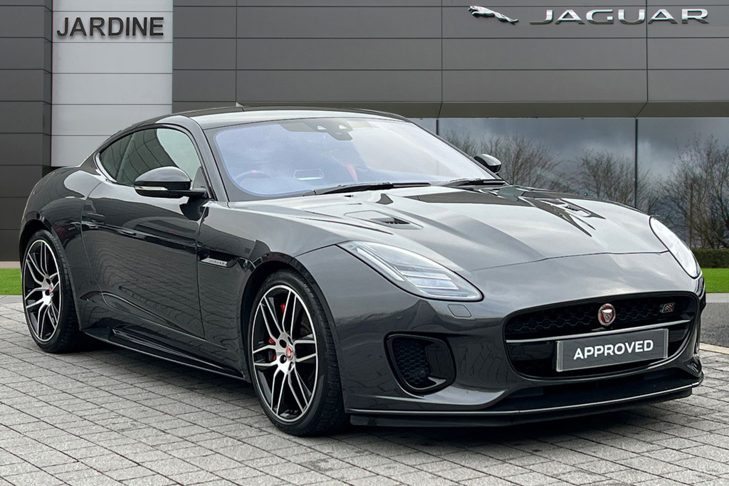 Compare Jaguar F-Type V6 Chequered Flag OE69XTP Grey