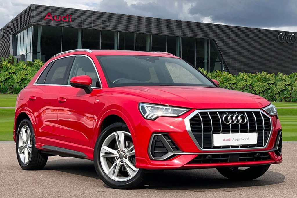 Compare Audi Q3 S Line 35 Tfsi 150 Ps S Tronic BR19VWC Red