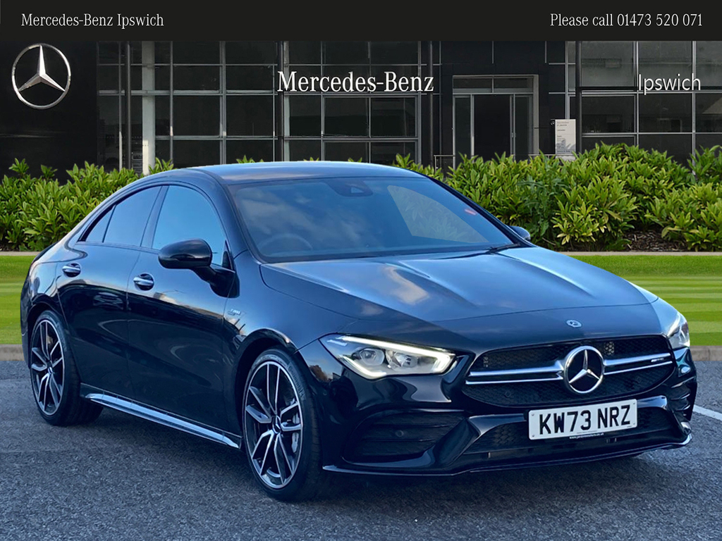 Compare Mercedes-Benz CLA Class Cla 35 Premium 4Matic Tip KW73NRZ Black