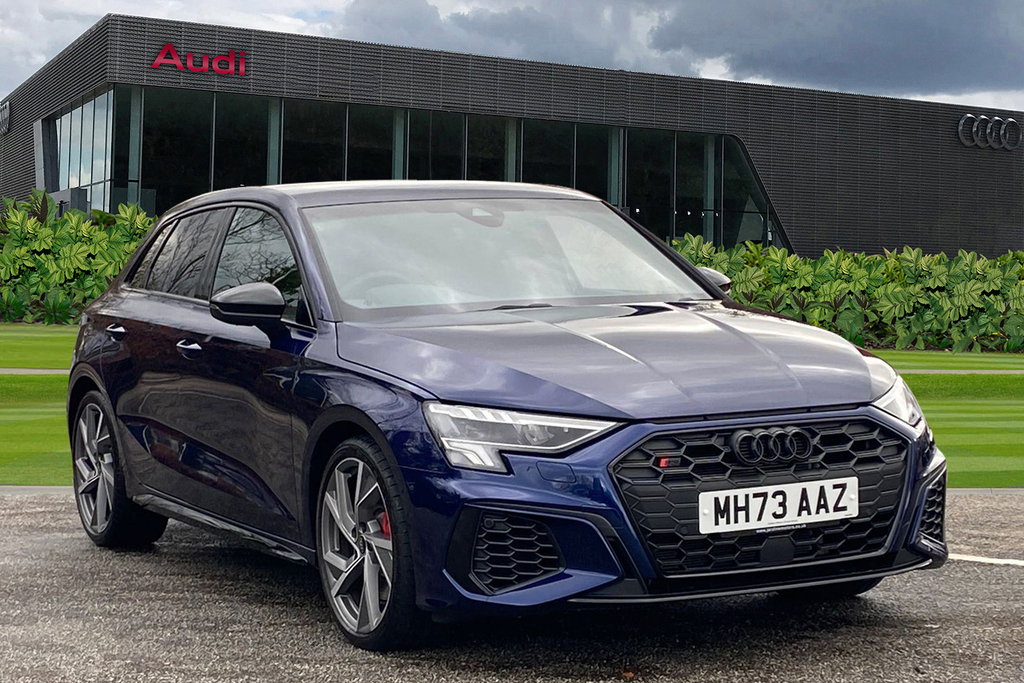 Compare Audi S3 Black Edition Tfsi 310 Ps S Tronic MH73AAZ Blue