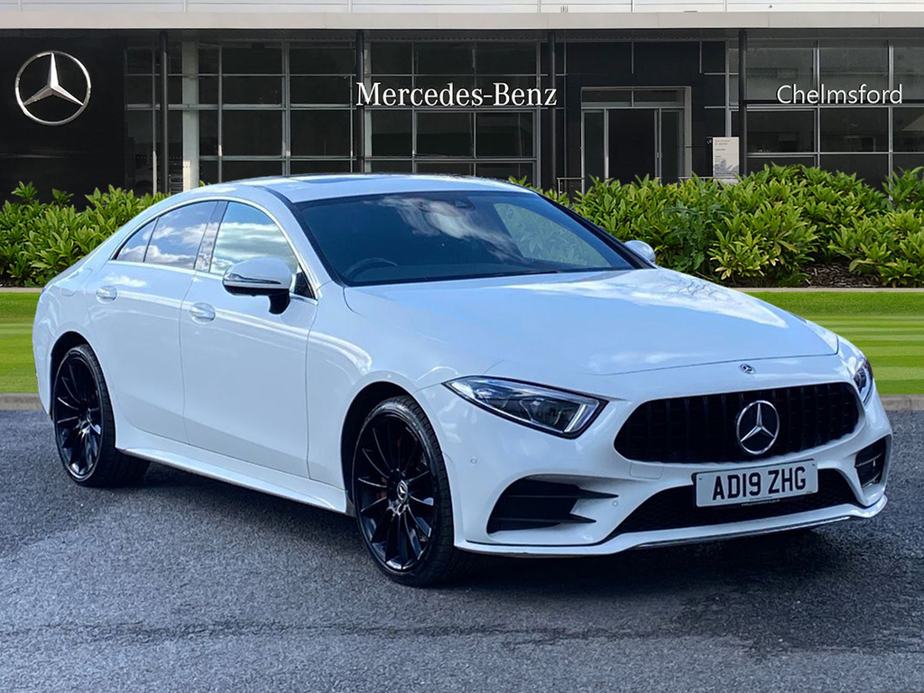 Compare Mercedes-Benz CLS Cls 400D 4Matic Amg Line Premium 9G-tronic AD19ZHG White