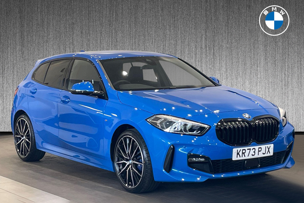 Compare BMW 1 Series 118I M Sport KR73PJX Blue