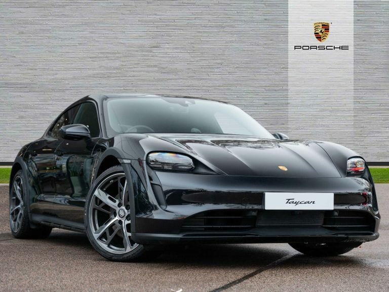 Compare Porsche Taycan 420Kw 4S 93Kwh 75 Years5 Seat  Black