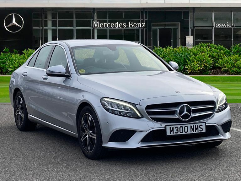 Compare Mercedes-Benz C Class C300 Sport 9G-tronic M300NMS Silver