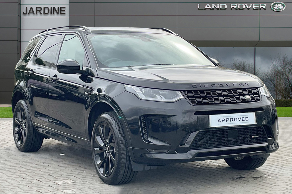 Compare Land Rover Discovery Sport 1.5 P300e R-dynamic Hse 5 Seat KR22DFN Black
