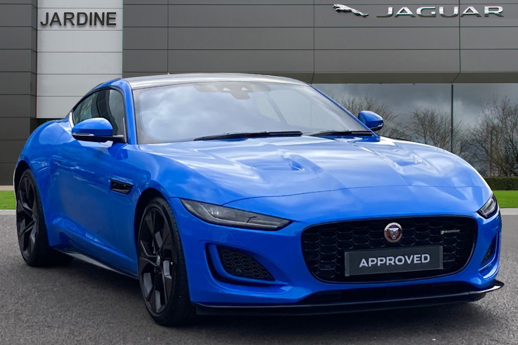 Compare Jaguar F-Type 2.0 P300 Reims Edition BR21UNF Blue