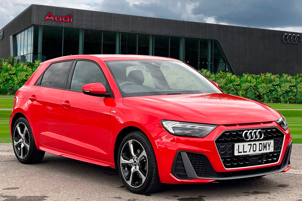 Compare Audi A1 S Line 30 Tfsi 110 Ps 6-Speed LL70DMY Red