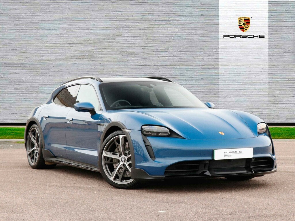 Compare Porsche Taycan 500Kw Turbo 93Kwh EK72XUV Blue