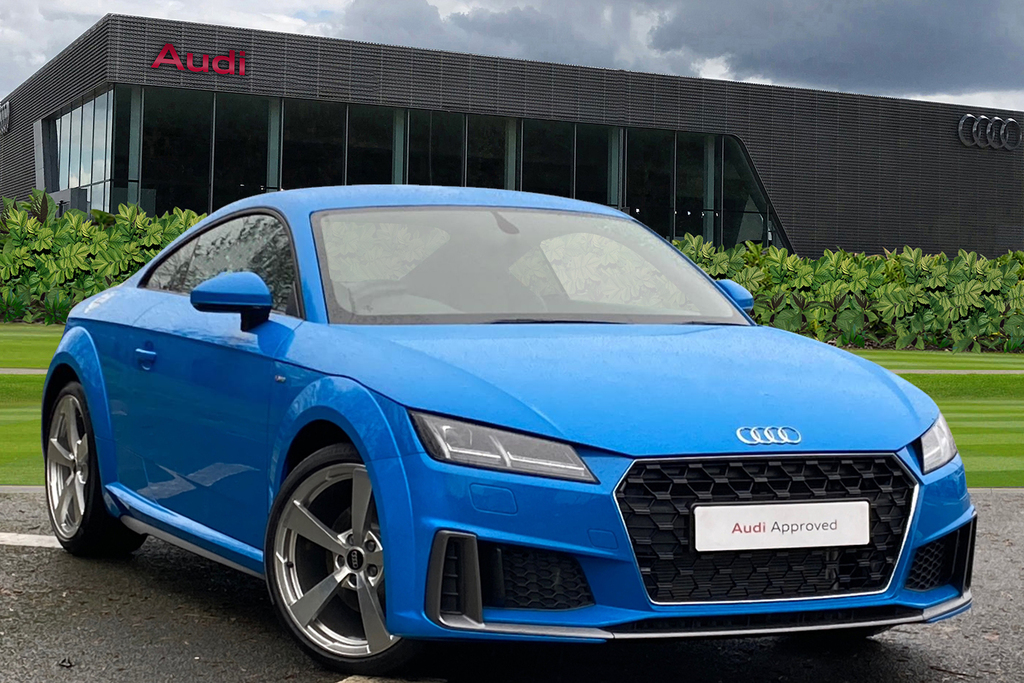 Compare Audi TT Coup- S Line 40 Tfsi 197 Ps S Tronic MH73PEO Blue