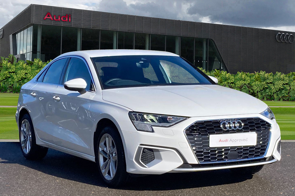 Compare Audi A3 Sport 30 Tfsi 110 Ps 6-Speed VE73GNV White