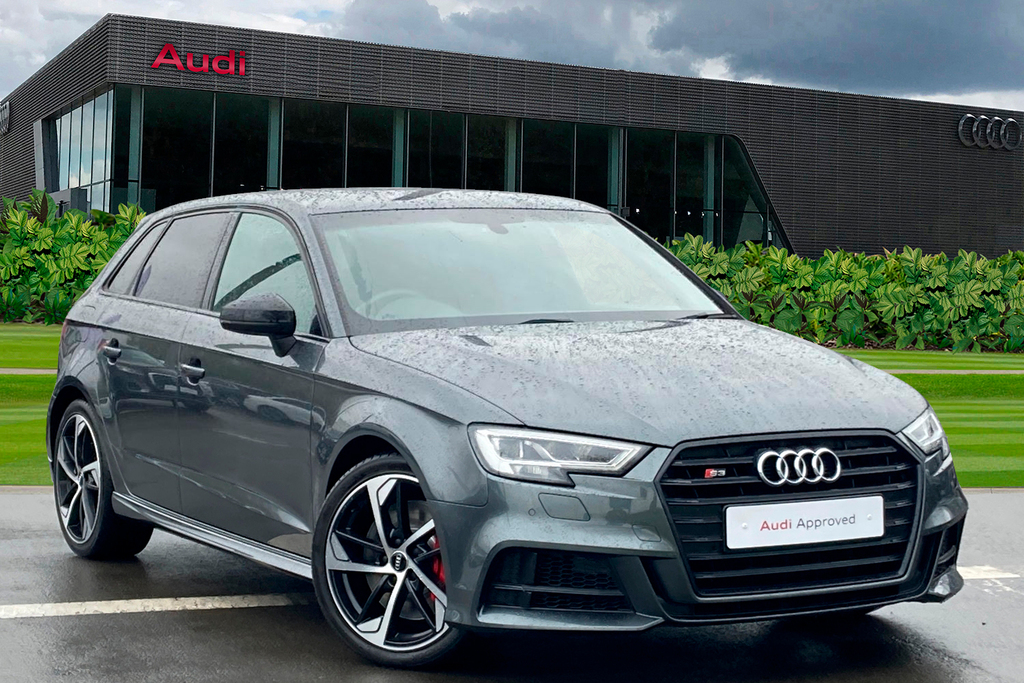 Compare Audi S3 Black Edition Tfsi 300 Ps S Tronic DW19GUC Grey