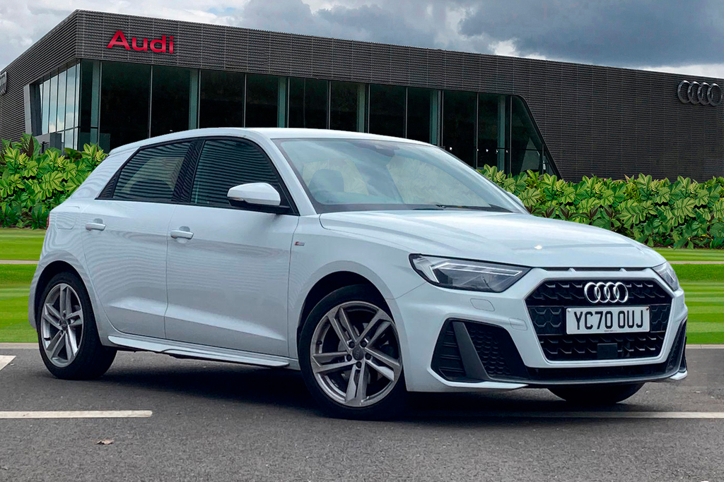 Compare Audi A1 S Line 30 Tfsi 116 Ps 6-Speed YC70OUJ White