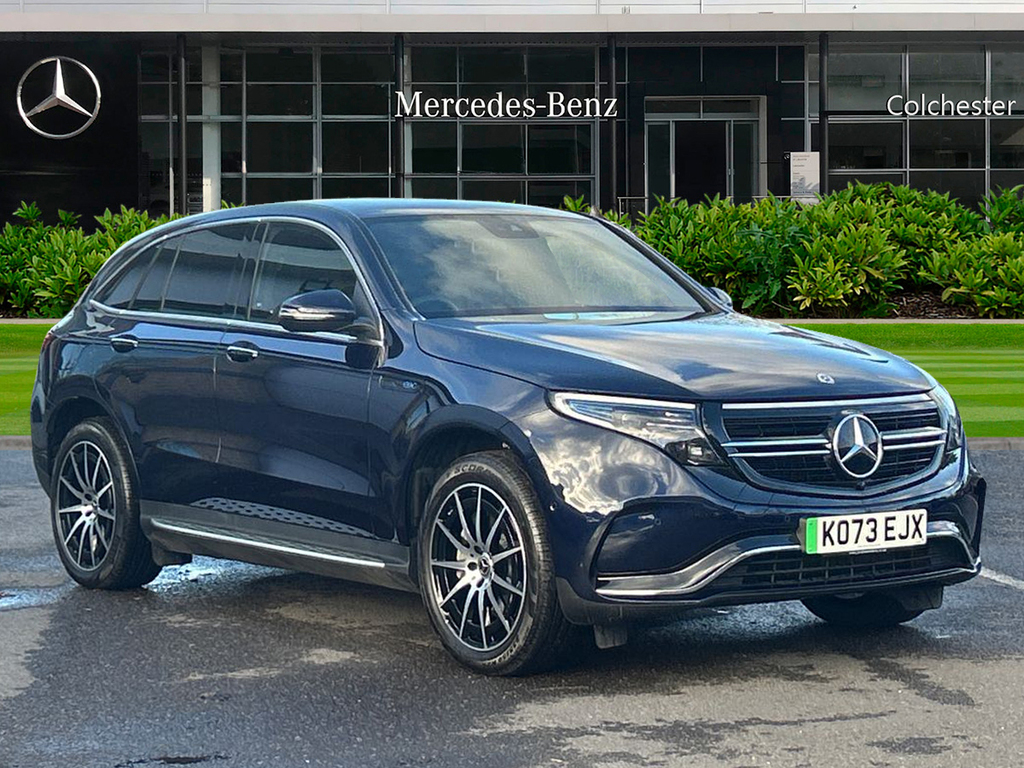 Compare Mercedes-Benz EQC Eqc 400 300Kw Amg Line Edition 80Kwh KO73EJX Blue