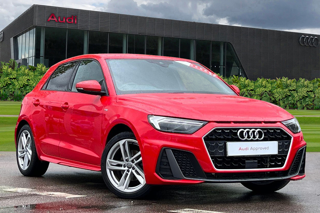 Compare Audi A1 S Line 35 Tfsi 150 Ps S Tronic KY20AHX Red